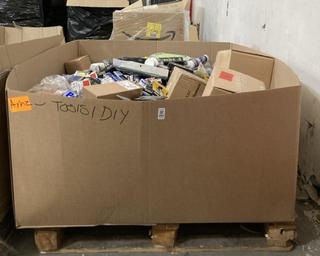 Lot 283  
            Chesterfield SR40 - Collection or Optional Delivery Available 

                
PALLET OF ASSORTED ITEMS TO INCLUDE REPAIR KIT FOR TPU INNER TUBES (LOCATION: SR42)