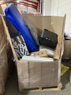 Lot 383  
            Chesterfield SR40 - Collection or Optional Delivery Available 

                
PALLET OF ASSORTED ITEMS TO INCLUDE SUITCASE IN BLACK (LOCATION: SR42)