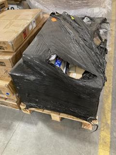 Lot 393  
            Chesterfield SR40 - Collection or Optional Delivery Available 

                
PALLET OF ASSORTED ITEMS TO INCLUDE METAL DOOR BRUSH SEAL (LOCATION: SR42)