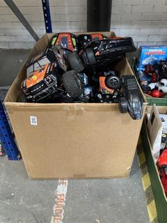 Lot 404  
            Chesterfield SR40 - Collection or Optional Delivery Available 

                
BOX OF ASSORTED ITEMS TO INCLUDE ROCK CLIMBER RC CAR (LOCATION: B RACKING )