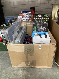 Lot 406  
            Chesterfield SR40 - Collection or Optional Delivery Available 

                
2 X BOX OF ASSORTED ITEMS TO INCLUDE BLADELESS NECK FAN (LOCATION: B RACKING )