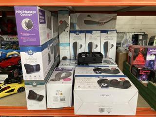 Lot 413  
            Chesterfield SR40 - Collection or Optional Delivery Available 

                
APPROX 18 X ASSORTED ITEMS TO INCLUDE FOOT MASSAGER WITH HEAT (LOCATION: B RACKING )