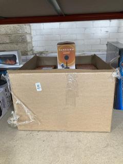 Lot 427  
            Chesterfield SR40 - Collection or Optional Delivery Available 

                
BOX OF SUNDOWN MOOD LAMP (LOCATION: B RACKING )
