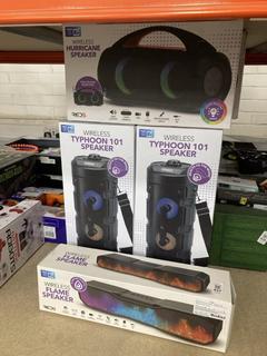 Lot 437  
            Chesterfield SR40 - Collection or Optional Delivery Available 

                
9 X ASSORTED ITEMS TO INCLUDE TYPHOON 101 SPEAKER (LOCATION: B RACKING )