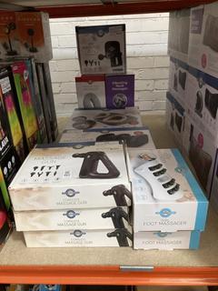 Lot 462  
            Chesterfield SR40 - Collection or Optional Delivery Available 

                
10 X ASSORTED ITEMS TO INCLUDE HEATED FOOT MASSAGER (LOCATION: B RACKING )