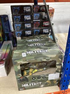 Lot 478  
            Chesterfield SR40 - Collection or Optional Delivery Available 

                
14 X ASSORTED ITEMS TO INCLUDE WALL CLIMBING SUPER CAR (LOCATION: B RACKING )