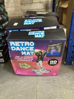 Lot 493  
            Chesterfield SR40 - Collection or Optional Delivery Available 

                
4 X RETRO DANCE MAT (LOCATION: B RACKING )