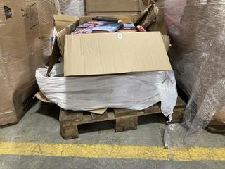Lot 498  
            Chesterfield SR40 - Collection or Optional Delivery Available 

                
PALLET OF ASSORTED ITEMS TO INCLUDE A BIGGER PICTURE BY VANESSA NAKATE (LOCATION:...