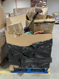Lot 502  
            Chesterfield SR40 - Collection or Optional Delivery Available 

                
PALLET OF ASSORTED ITEMS TO INCLUDE VAX VACUUM CLEANER (LOCATION: SR42)