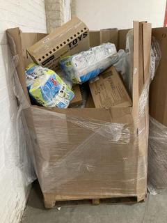 Lot 554  
            Chesterfield SR40 - Collection or Optional Delivery Available 

                
PALLET OF ASSORTED ITEMS TO INCLUDE FISHER-PRICE GJW33 ROLLIN' ROVEE (LOCATION: S...