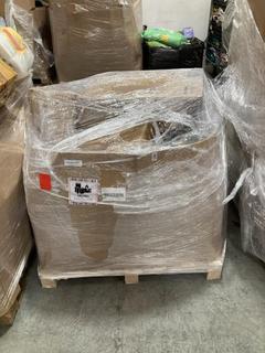 Lot 575  
            Chesterfield SR40 - Collection or Optional Delivery Available 

                
PALLET OF ASSORTED ITEMS TO INCLUDE MILEDA OIL FILLED HEATER (LOCATION: SR42)