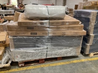 Lot 591  
            Chesterfield SR40 - Collection or Optional Delivery Available 

                
PALLET OF ASSORTED ITEMS TO INCLUDE VANITA DOUBLE OTTOMAN FABRIC BED (LOCATION: S...