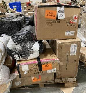 Lot 632  
            Chesterfield SR40 - Collection or Optional Delivery Available 

                
PALLET OF ASSORTED ITEMS TO INCLUDE KAISER 3 L GAMING CHAIR IN ELEGANT BLACK (LOC...