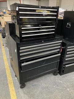Lot 649  
            Chesterfield SR40 - Collection or Optional Delivery Available 

                
3 X TOOL CHESTS TO INCLUDE 3 DRAWER TOOL CHEST IN BLACK (LOCATION: B6)