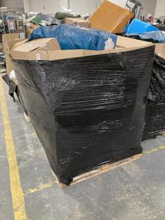 Lot 66  
            Chesterfield SR40 - Collection or Optional Delivery Available 

                
PALLET OF ASSORTED ITEMS TO INCLUDE HOME CURTAINS IN ORANGE 165 X 183CM (LOCATION...