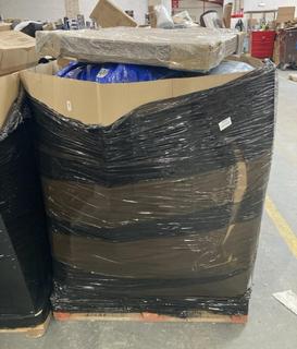 Lot 77  
            Chesterfield SR40 - Collection or Optional Delivery Available 

                
PALLET OF ASSORTED ITEMS TO INCLUDE CORDLESS WATER SPRAYER MOP (LOCATION: B6)