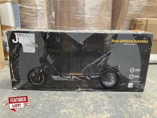 Lot 84  
            Chesterfield SR40 - Collection Only 

                
JEEP 2XE URBAN CAMO ELECTRIC SCOOTER ORIGINAL RRP- £749 (COLLECTION ONLY) (LOCATI...
