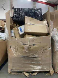 Lot 97  
            Chesterfield SR40 - Collection or Optional Delivery Available 

                
PALLET OF ASSORTED ITEMS TO INCLUDE THREE FLOOR ORANGE TROLLEY (LOCATION: A7)