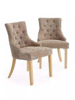 Lot 103  
            Chesterfield SR35 - Collection or Optional Delivery Available 

                
WARWICK NATURAL/OAK CHUNKY WEAVE DINING CHAIR ORIGINAL RRP - £229 (LOCATION: SR35...