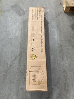 Lot 115  
            Chesterfield SR35 - Collection or Optional Delivery Available 

                
2.5M X 2.5M POP UP GAZEBO WITH SIDES IN GREY ORIGINAL RRP - £179 (LOCATION: SR35)...