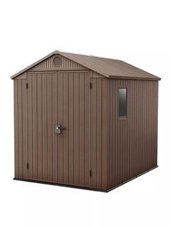 Lot 118  
            Chesterfield SR35 - Collection or Optional Delivery Available 

                
KETER DARWIN 6 X 8 FT SHED IN BROWN - ORIGINAL RRP £675 (LOCATION: SR35)