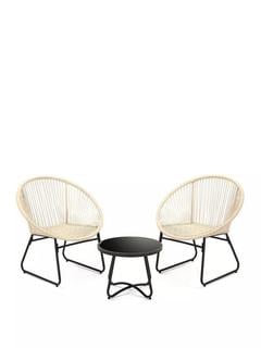 Lot 129  
            Chesterfield SR35 - Collection or Optional Delivery Available 

                
NOODLE BISTRO SET TO INCLUDE 2 CHAIRS AND TABLE (LOCATION: SR35)