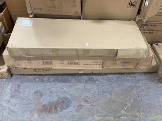 Lot 132  
            Chesterfield SR35 - Collection or Optional Delivery Available 

                
3 X ASSORTED ITEMS TO INCLUDE CABOT TV UNIT IN CREAM (VZW9W) (LOCATION: SR35)