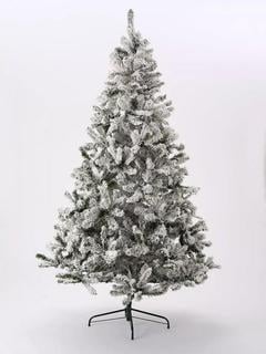 Lot 134  
            Chesterfield SR35 - Collection or Optional Delivery Available 

                
8FT FLOCKED EMPEROR CHRISTMAS TREE - ORIGINAL RRP £199 (MQADU) (LOCATION: SR35)