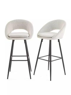 Lot 137  
            Chesterfield SR35 - Collection or Optional Delivery Available 

                
PAIR OF AURELIA BAR STOOLS IN CREAM FABRIC - ORIGINAL RRP £199 (WJ3GO) (LOCATION:...