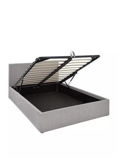 Lot 148  
            Chesterfield SR35 - Collection or Optional Delivery Available 
                
ALEXIS SMALL DOUBLE OTTOMAN BED FRAME IN GREY - ORIGINAL RRP £379 (RA4T3) (LOCATI...