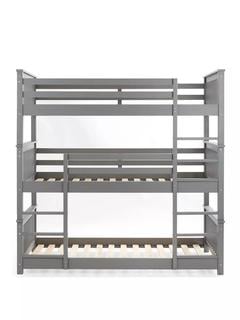Lot 163  
            Chesterfield SR35 - Collection or Optional Delivery Available 
                
NOVARA TRIPLE BUNK BED IN GREY - ORIGINAL RRP £549 (BOX 1 OF 2 AND 2 OF 2) (LOCAT...