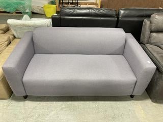 Lot 212  
            Chesterfield SR35 - Collection or Optional Delivery Available 

                
DFS 2 SEATER FABRIC SOFA IN LIGHT PURPLE (LOCATION: SR35)