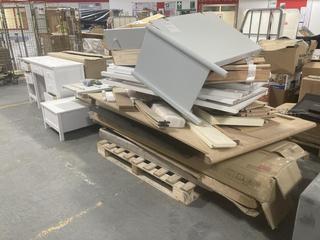 Lot 235  
            Chesterfield SR35 - Collection or Optional Delivery Available 
                
PALLET OF ASSORTED JOHN LEWIS ITEMS TO INCLUDE JOHN LEWIS 135CM OTTOMAN BED FRAME...