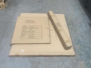 Lot 240  
            Chesterfield SR35 - Collection or Optional Delivery Available 
                
ABRAHAM COFFEE TABLE - ORIGINAL RRP £199 (LOCATION: SR35) (SR35)