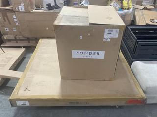 Lot 255  
            Chesterfield SR35 - Collection or Optional Delivery Available 
                
SONDER LIVING PAXTON DINING TABLE - ORIGINAL RRP £1499 (LOCATION: SR35)