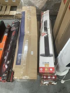 Lot 264  
            Chesterfield SR35 - Collection or Optional Delivery Available 

                
ASSORTED ITEMS TO INCLUDE LEVOUT TOWER FAN (LOCATION: SR35)