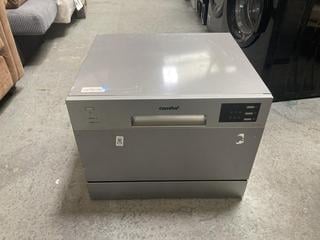 Lot 276  
            Chesterfield SR35 - Collection or Optional Delivery Available 

                
COMFEE DISHWASHER IN SILVER - MODEL -KWHTD602E - ORIGINAL RRP £179 (LOCATION: SR35)
