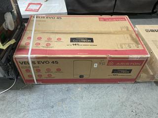 Lot 279  
            Chesterfield SR35 - Collection or Optional Delivery Available 

                
VELIS EVO 45 WATER HEATER WITH VEREEN HYDRAULIC KIT - ORIGINAL RRP £455 (LOCATION...