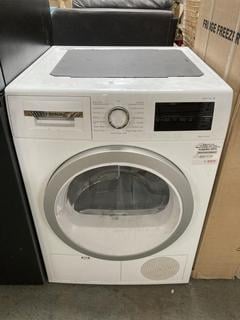Lot 296  
            Chesterfield SR35 - Collection or Optional Delivery Available 
                
BOSCH 8KG HEAT PUMP TUMBLE DRYER - MODEL NO. WTH85223GB - ORIGINAL RRP £629 (LOCA...