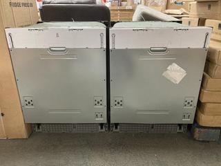 Lot 298  
            Chesterfield SR35 - Collection or Optional Delivery Available 
                
2 X SWAN INTEGRATED DISHWASHER - MODEL - SDWB751130 - ORIGINAL RRP £179 (LOCATION...