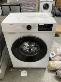 Lot 314  
            Chesterfield SR35 - Collection or Optional Delivery Available 

                
HISENSE WASHING MACHINE MODEL WFQP6012EVM ORIGINAL RRP £149 FINISHED IN WHITE (LO...