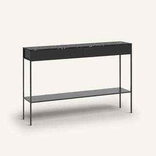 Lot 329  
            Chesterfield SR35 - Collection or Optional Delivery Available 

                
LA REDOUTE CONSOLE TABLE IN BLACK BOX 1/2 2/2 (38729) (LOCATION: SR35)