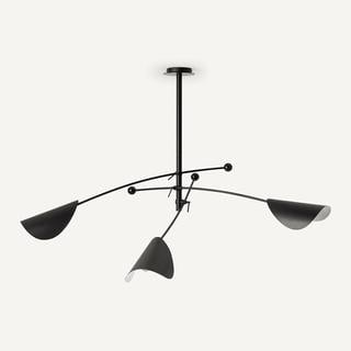 Lot 336  
            Chesterfield SR35 - Collection or Optional Delivery Available 

                
LA REDOUTE CEILING LIGHT IN BLACK (48582) (LOCATION: SR35)