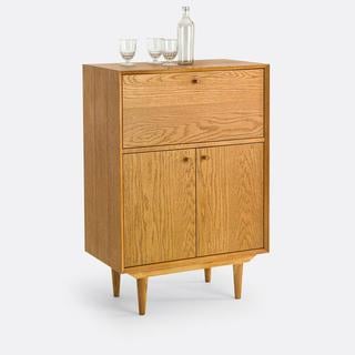 Lot 358  
            Chesterfield SR35 - Collection or Optional Delivery Available 
                
LA REDOUTE VINTAGE BAR CABINET IN NATURAL MEDIUM OAK FINISH (LOCATION: SR35) (92161)