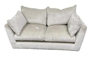 Lot 35  
            Chesterfield SR35 - Collection or Optional Delivery Available 

                
DFS 2 SEATER SOFA IN CREAM FABRIC (LOCATION: SR35) (DTB12AGSP)