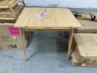 Lot 364  
            Chesterfield SR35 - Collection or Optional Delivery Available 
                
LA REDOUTE SMALL DINING TABLE IN NATURAL OAK FINISH (LOCATION: SR35)