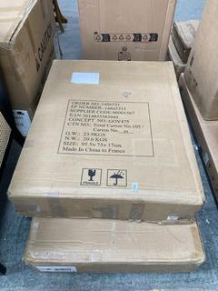 Lot 372  
            Chesterfield SR35 - Collection or Optional Delivery Available 

                
LA REDOUTE 850X650X760CM TABLE IN WALNUT (83945) (LOCATION: SR 35