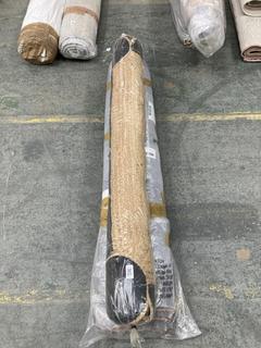 Lot 377  
            Chesterfield SR35 - Collection or Optional Delivery Available 

                
LA REDOUTE BROWN WOVEN TO INCLUDE BROWN STYLED RUG (LOCATION: SR 35