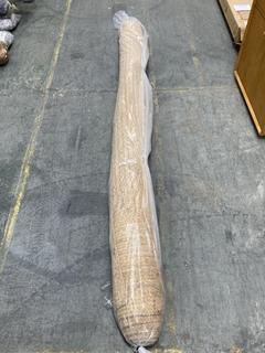 Lot 382  
            Chesterfield SR35 - Collection or Optional Delivery Available 

                
LA REDOUTE LARGE WOVEN STYLED RUG FINISHED IN A LIGHT BROWN (LOCATION: SR 35