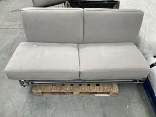 Lot 38  
            Chesterfield SR35 - Collection or Optional Delivery Available 

                
DFS 2 SEATER SOFA BED IN LIGHT GREY FABRIC (LOCATION: SR35)